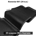 Автомобильные коврики ЭВА с бортами для Knewstar 001 (24-н.в.)