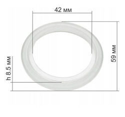 Уплотнитель кофеварки для Bork C700, Krups, Zelmer, 00756787 (2 шт)