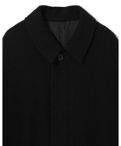 UNDERCOVER ПАЛЬТО ЧЕРНОЕ КОМБИНИРОВАННОЕ