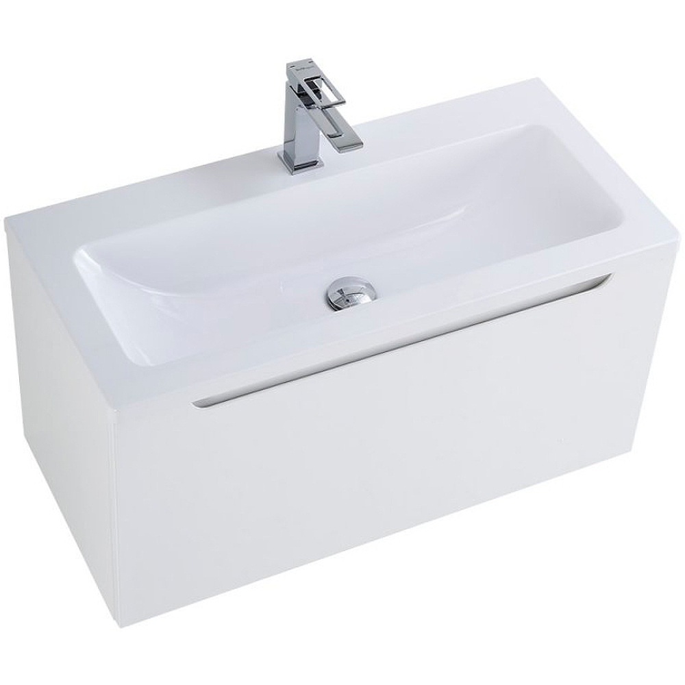 Раковина BelBagno 80 BB800/380-LV-MR-ETN Белая