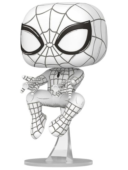 Фигурка Funko POP! Bobble Marvel Spider-Man (Sketched Deco) (1574) 90300 / Фигурка Фанко ПОП! по мотивам вселенной "Марвел", Человек-паук