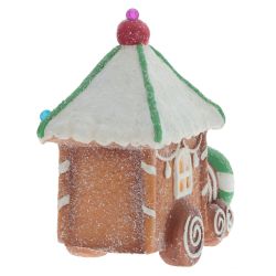 GAEM Фигурка декоративная с подсветкой "Паровозик", L35 W14 H28 см (3хAAА н/п)