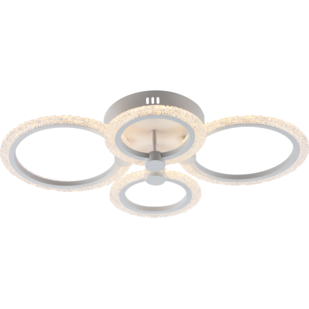 Светильник потолочный светодиодный Rivoli Blanca 6094-105 72 Вт 3000К-6000К LED с пультом модерн уценка | Rivoli