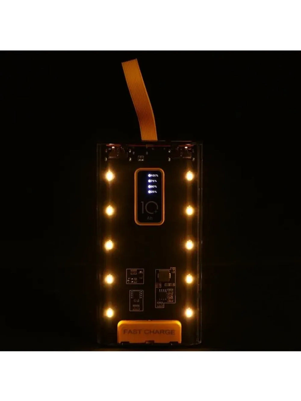 Внешний аккумулятор CRR-32, 10000 мАч, 2USB, Type-C, 2 А, ди