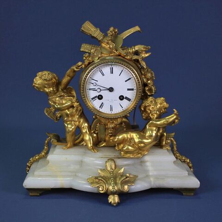 Винтаж: Каминные/кабинетные часы в стиле Людовика XVI