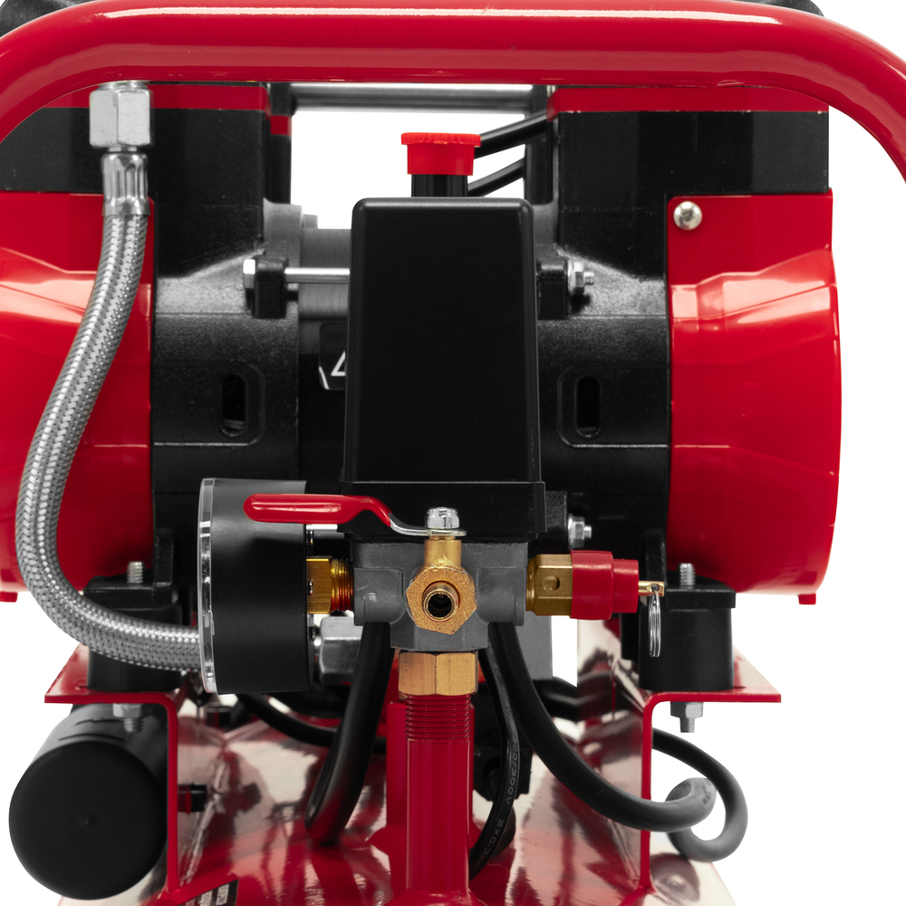 Компрессор безмасляный малошумный SPC 3000/50, 3000 Вт, ресивер 50 л, 520 л/мин// MTX