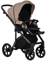 Детская коляска Roan Bass Next 3 в 1 с автокреслом Avionaut Silver Black RN233/1 Amber Black