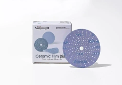 D-125; P120; 50 шт. CERAMIC. Шлифовальные круги на липучке SUNMIGHT: 125 мм; P120; 50 шт.