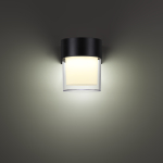 Уличный настенный светодиодный светильник 359297 STREET NT24 000 черный IP65 LED 5W 4000K 175-265V OPAL