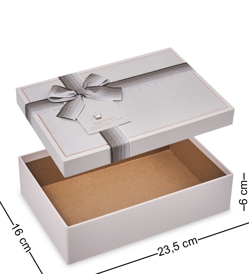 WF-168-A Набор коробок из 3 шт, светло-серый