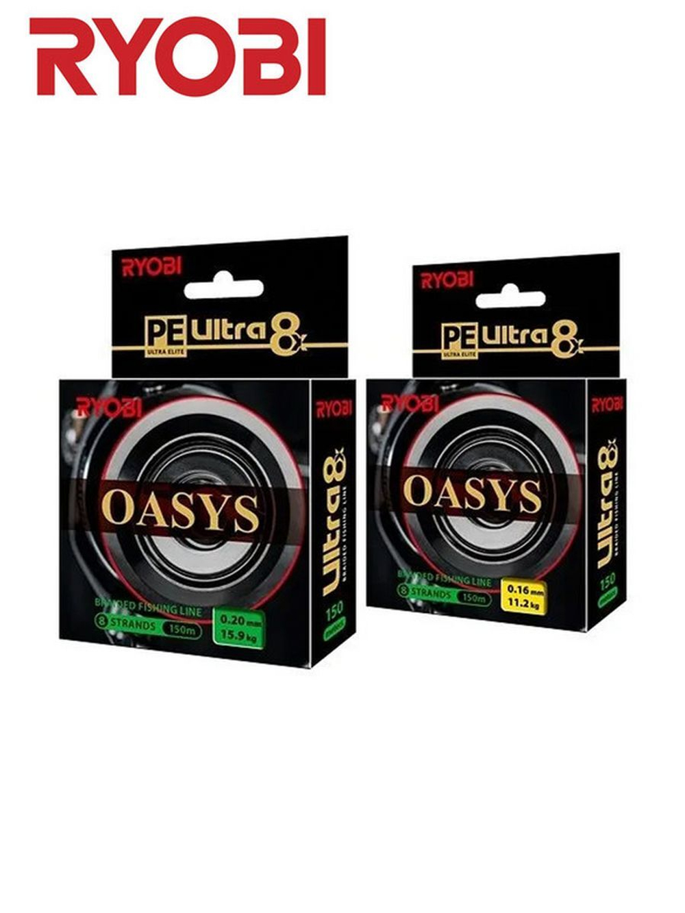 Плетеный шнур для рыбалки RYOBI OASYS  0,60mm 150m