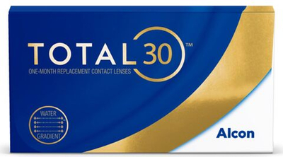 Ежемесячные контактные линзы Total30 (уп. 3 линзы)