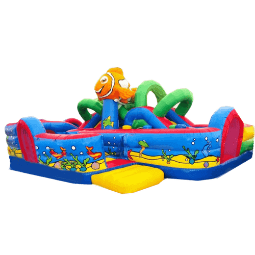 Надувной батут "В гостях у рыбки"