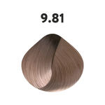 9.81 крем-краска KAARAL AAA Color Collection очень светлый блондин бежево-пепельный - 100 мл.