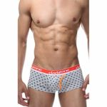 Трусы мужские хипсы серые с внешним карманом DARKZONE DZN2430