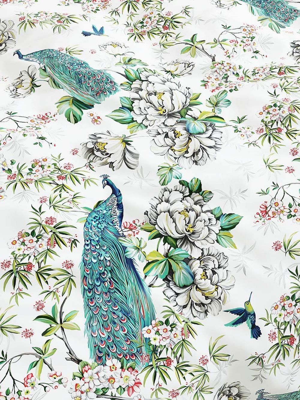 Пододеяльник Сказка "Павлины." 2-сп 175х215 см, поплин