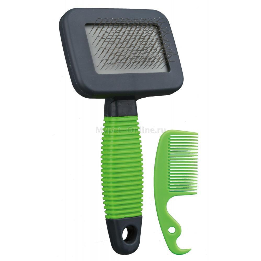 Пуходерка для грызунов Trixie Soft Brush, размер 13х7см.