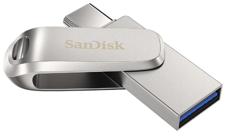 Флеш-накопитель SanDisk Ultra Dual Drive Luxe USB 3.2 Gen1 Type-C/USB-A 128GB