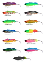 Виб (тонущий воблер) для зимней рыбалки ECOPRO Мышь 82мм 28г 051 Bulbulator Blue