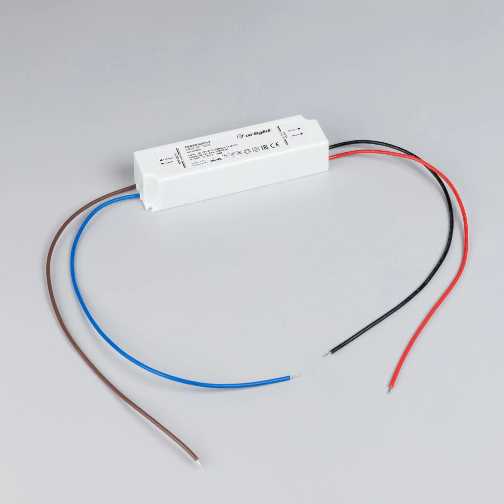 Блок питания ARPV-SP-24060 (24V, 2.5A, 60W) (Arlight, IP67 Пластик, 5 лет) 040045