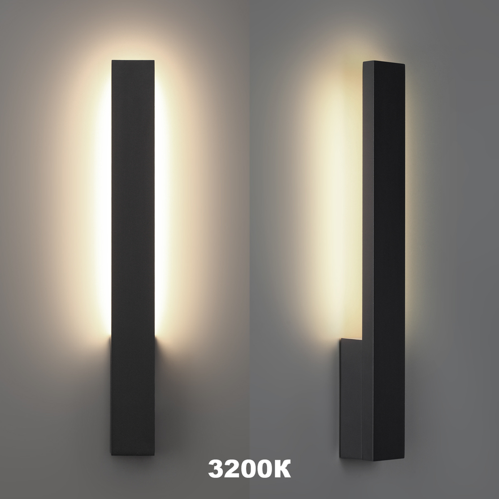 Уличный настенный светодиодный светильник Novotech ASA 359983 с переключ. цветовой температуры IP65 LED 12W 220-240V 2700К/3200К/4000К