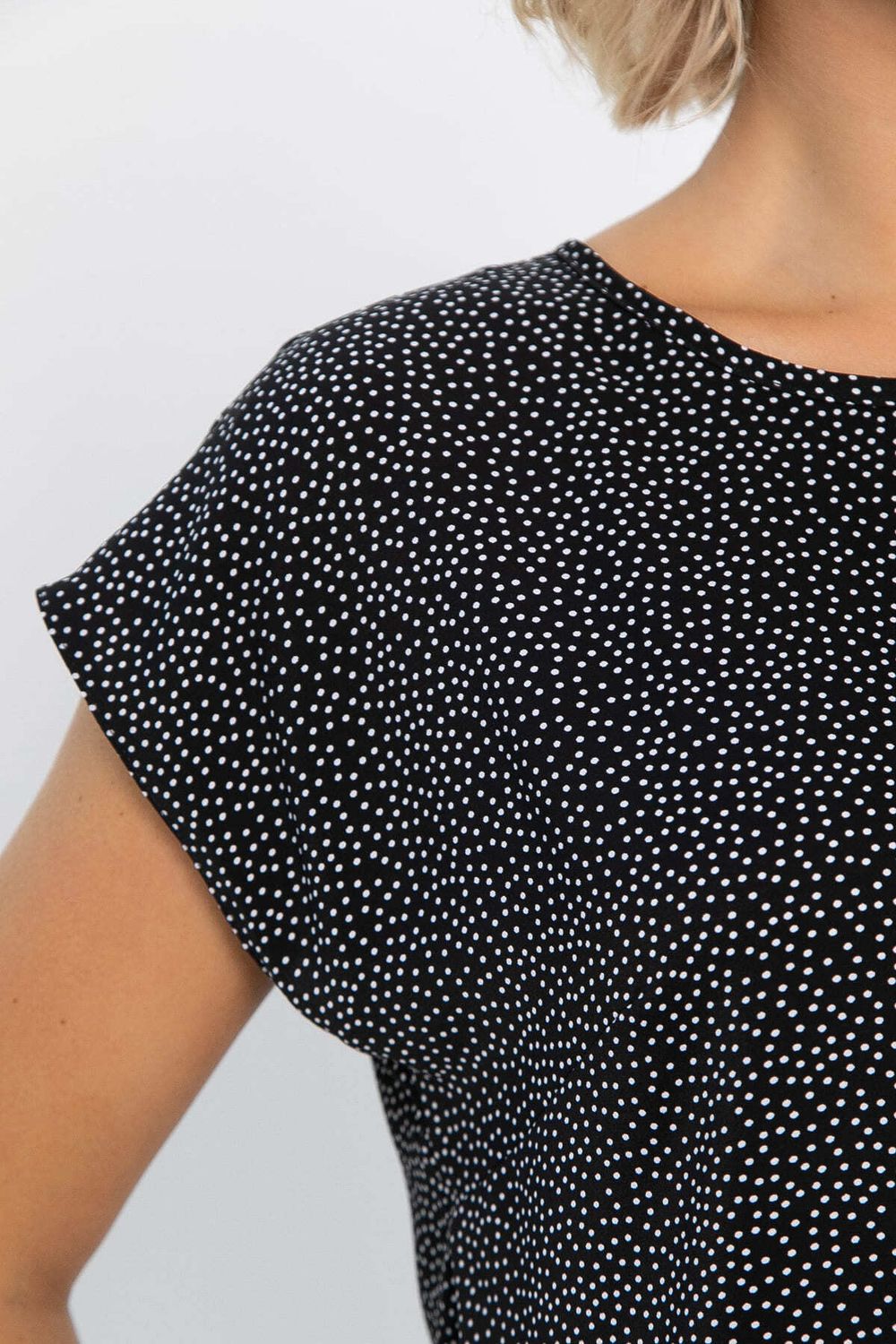 Блуза Милена (черная) Б14303-8М LT Collection