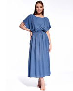 Платье женское летнее длинное из вискозы (повседневное, пляжное, городское)