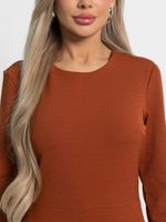 Платье Парижанка НЬЮ (терракотовое) П15067-10М LT Collection