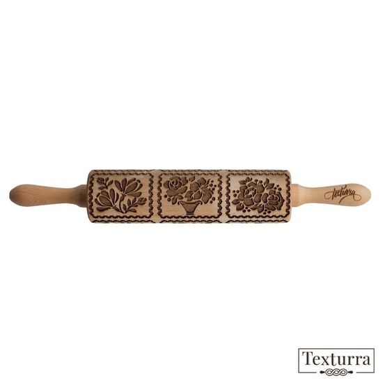 Скалка с узором Весеннее настроение