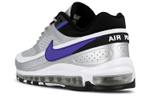 Nike Air Max 97/BW Metallic Silver Persian Violet fabric non-slip lightweight low-top running shoes men's blue silver sports