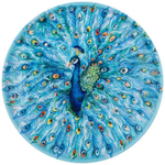 Поднос сервировочный Agness "Павлин" 33х2.1см