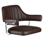 Сиденье для кресла CHARLY/LM-5019/brown. Монтажные отверстия 100х100 мм