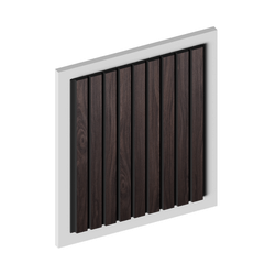 Стеновая панель HiWood декорированная, 270x12 см