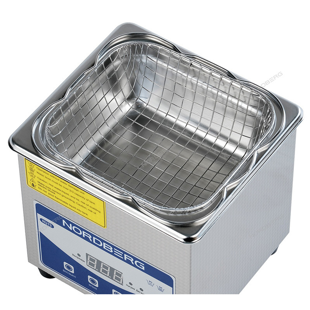 NORDBERG (NU13) Ультразвуковая мойка с подогревом, 1.3 л