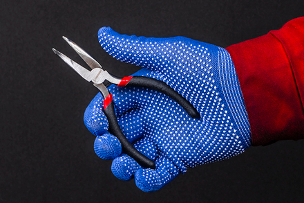 Мини длиногубцы изогнутые, 130 мм CS21085