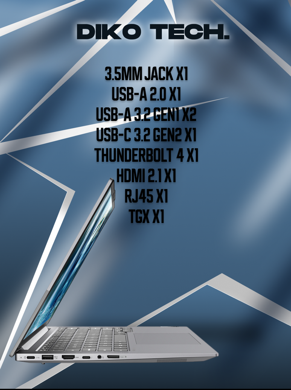 Ноутбук Lenovo ThinkBook 14+ / 2025 / Ultra 7 - 255H / 32 / 1Tb / 3K / 120Hz / Forcepad / Grey