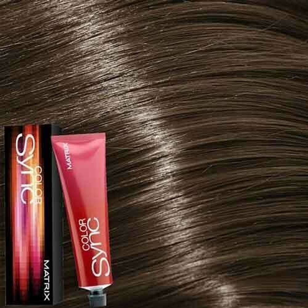 Matrix SoColor Sync краска для волос, 6A темный блондин пепельный, 90 мл