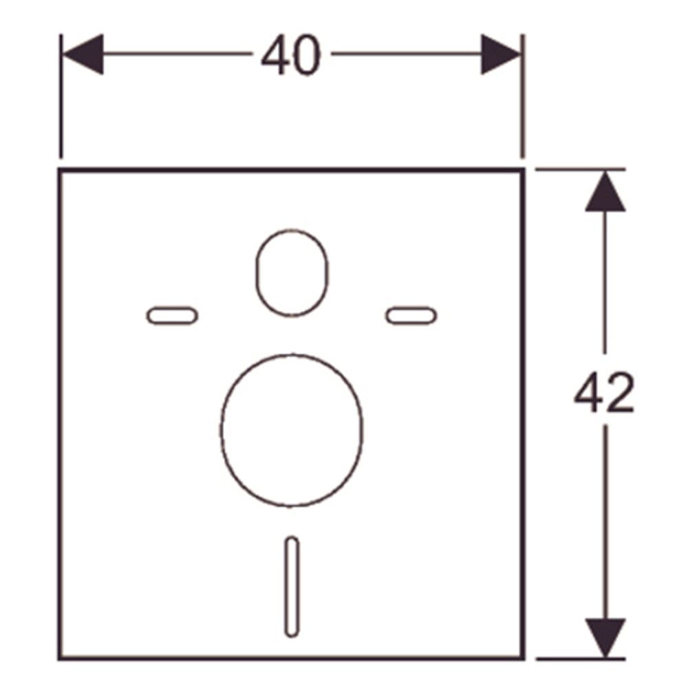 Звукоизолирующая прокладка GEBERIT