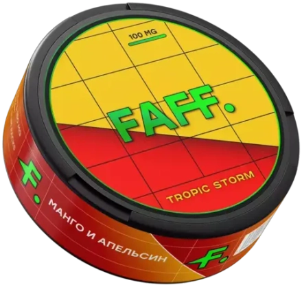 FAFF TROPIC STORM (100 МГ) - МАНГО, АПЕЛЬСИН