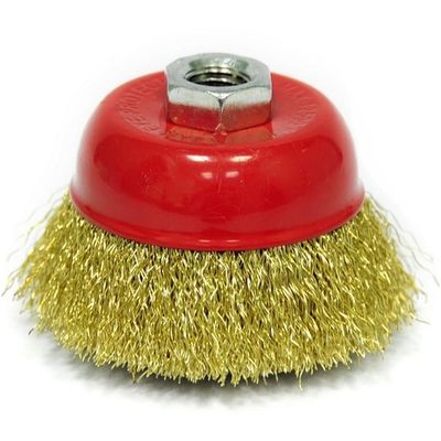 Щетка ELITECH чашечная витая для УШМ 75мм