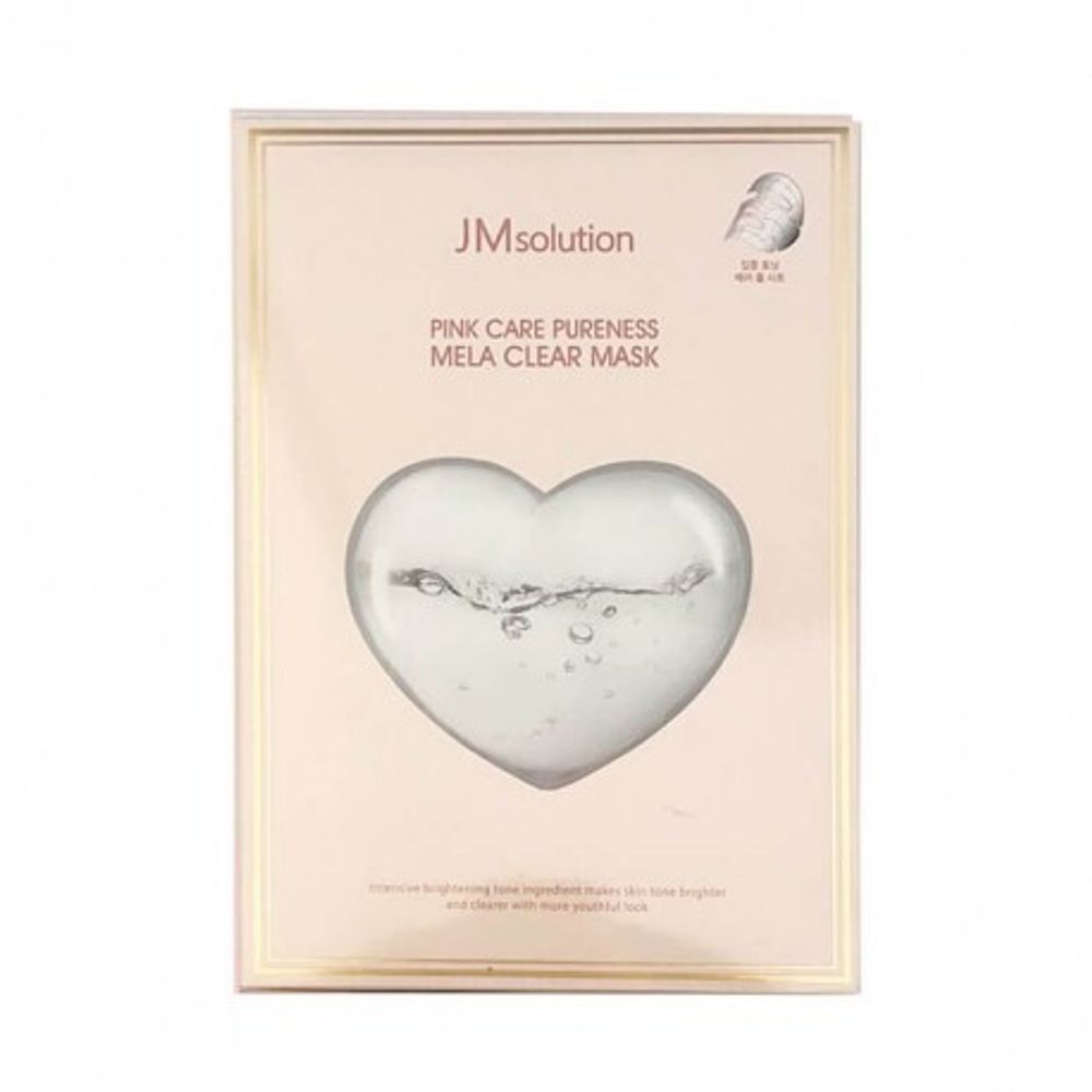 JM SOLUTION Тканевая маска Pink Care Pureness Mask 30 ml