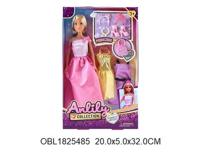 Кукла тип модель, с аксесс. коробка 616332