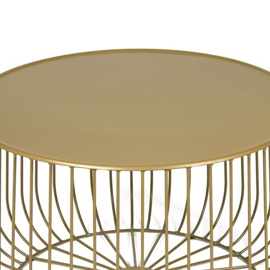 Кофейный стол Flat cage диаметр 65