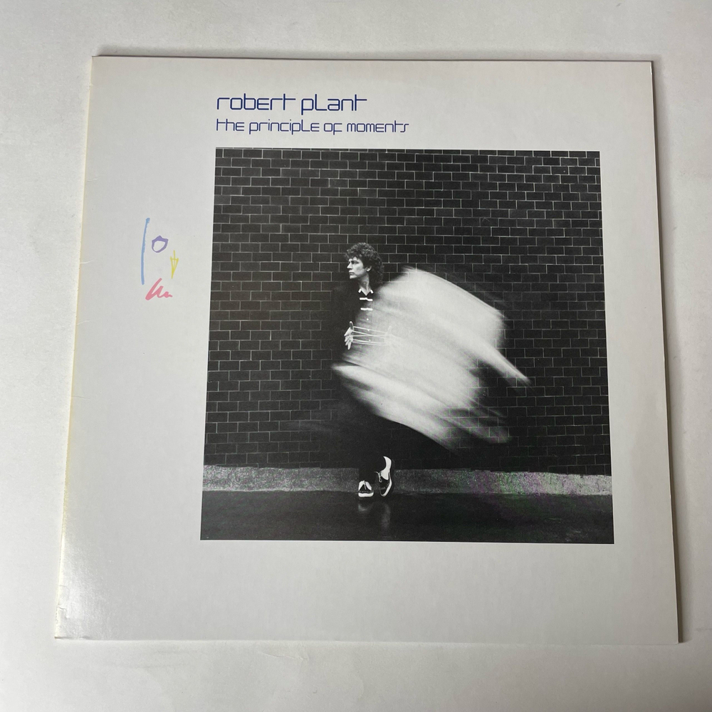 Винтажная виниловая пластинка LP Robert Plant The Principle Of Moments (Япония 1983) (Без Оби)