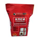 Клей плиточный // печной-жаростойкий //Терракот // 5 кг