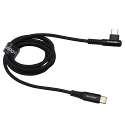 Кабель GoGadget CB004 USB-C (M) Г-образный — USB-C (M) прямой 1,2 м 3А