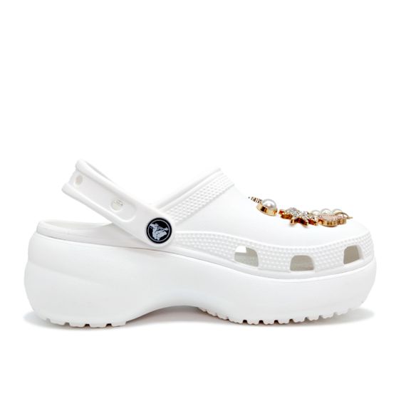 Crocs Classic Platform Clog 'White'