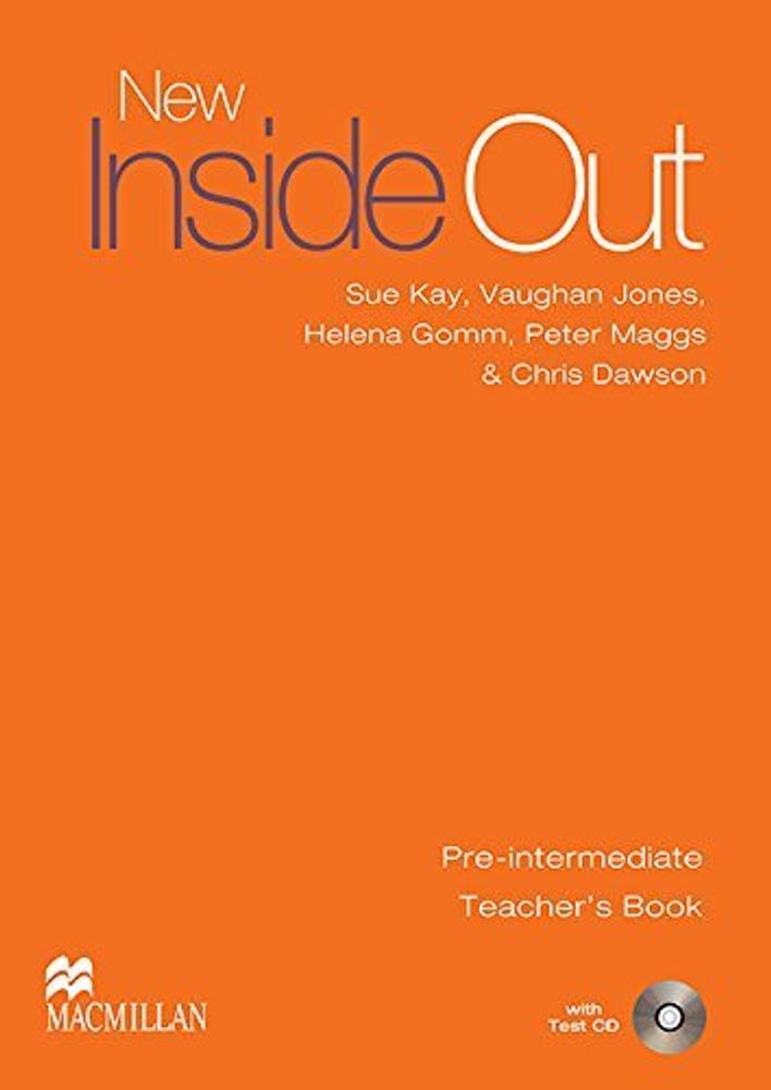 New Inside Out Pre-Int книга для учителя (TB +Test D)