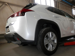 Фаркоп оцинкованный Galia L026C для LEXUS UX 200, UX 250H, SUV, 2018-(паспорт и сертификат в комплекте)(без электрики)