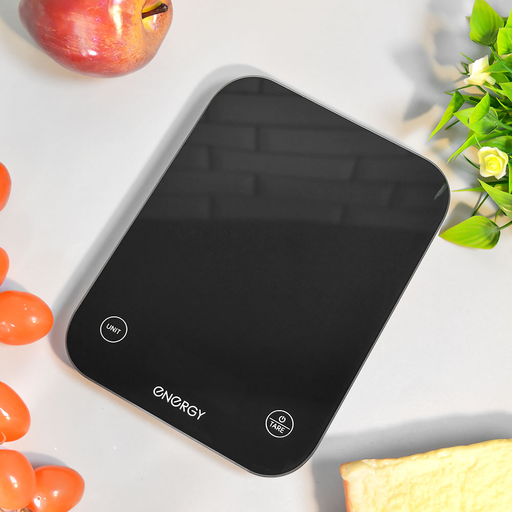 Весы кухонные электронные ENERGY EN-434, 10 кг, черные
